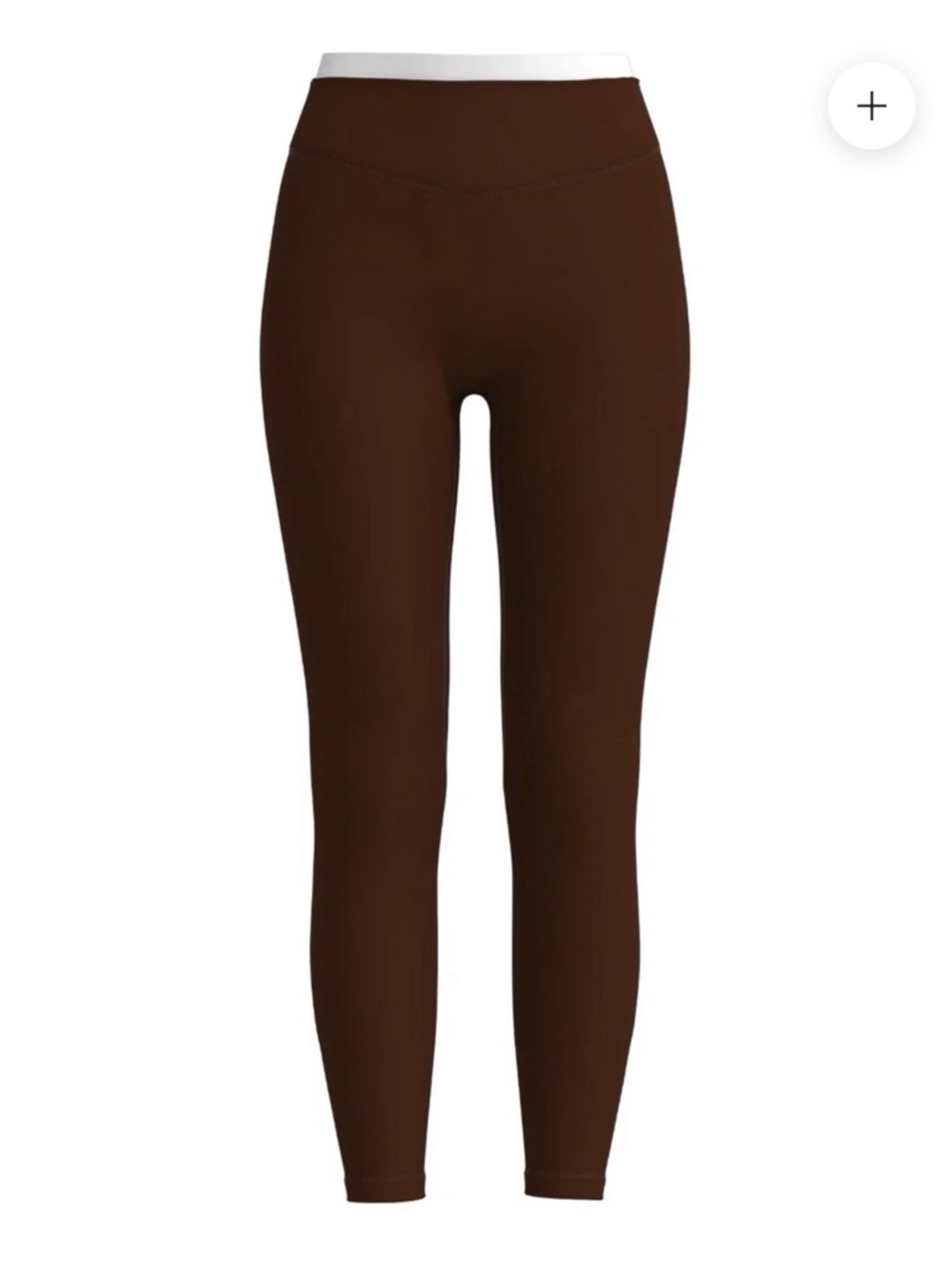Liason the label High-Waist Brown Leggings - Comfortable Everyday Fit